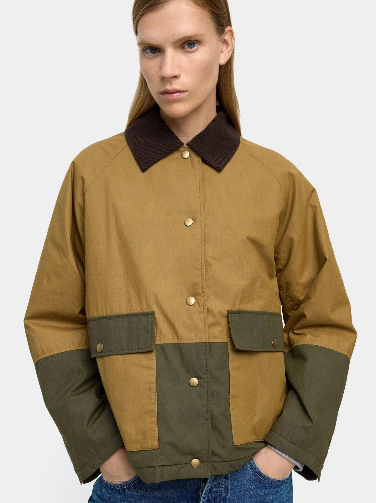 Veste matelassée bicolore Parfois