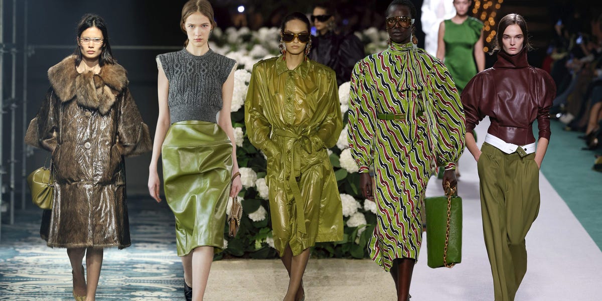 Comment adopter la tendance vert olive : 5 tenues pour l'automne/hiver