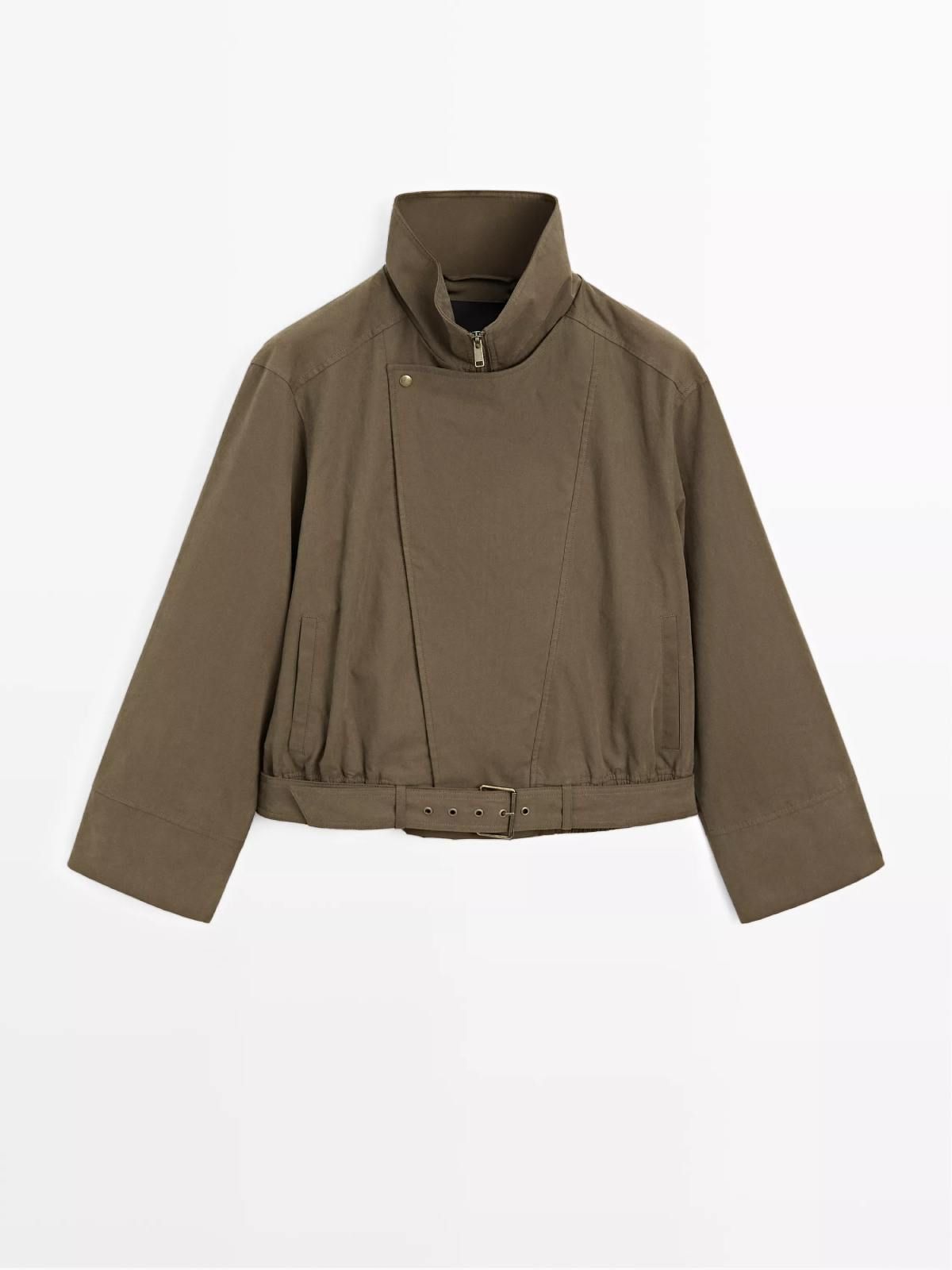 Veste avec détail ceinture