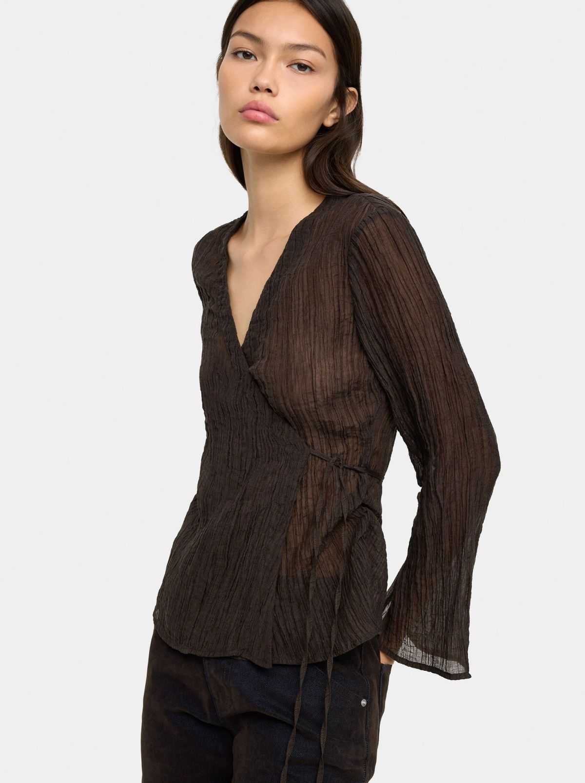 Blouse effet froissé Parfois