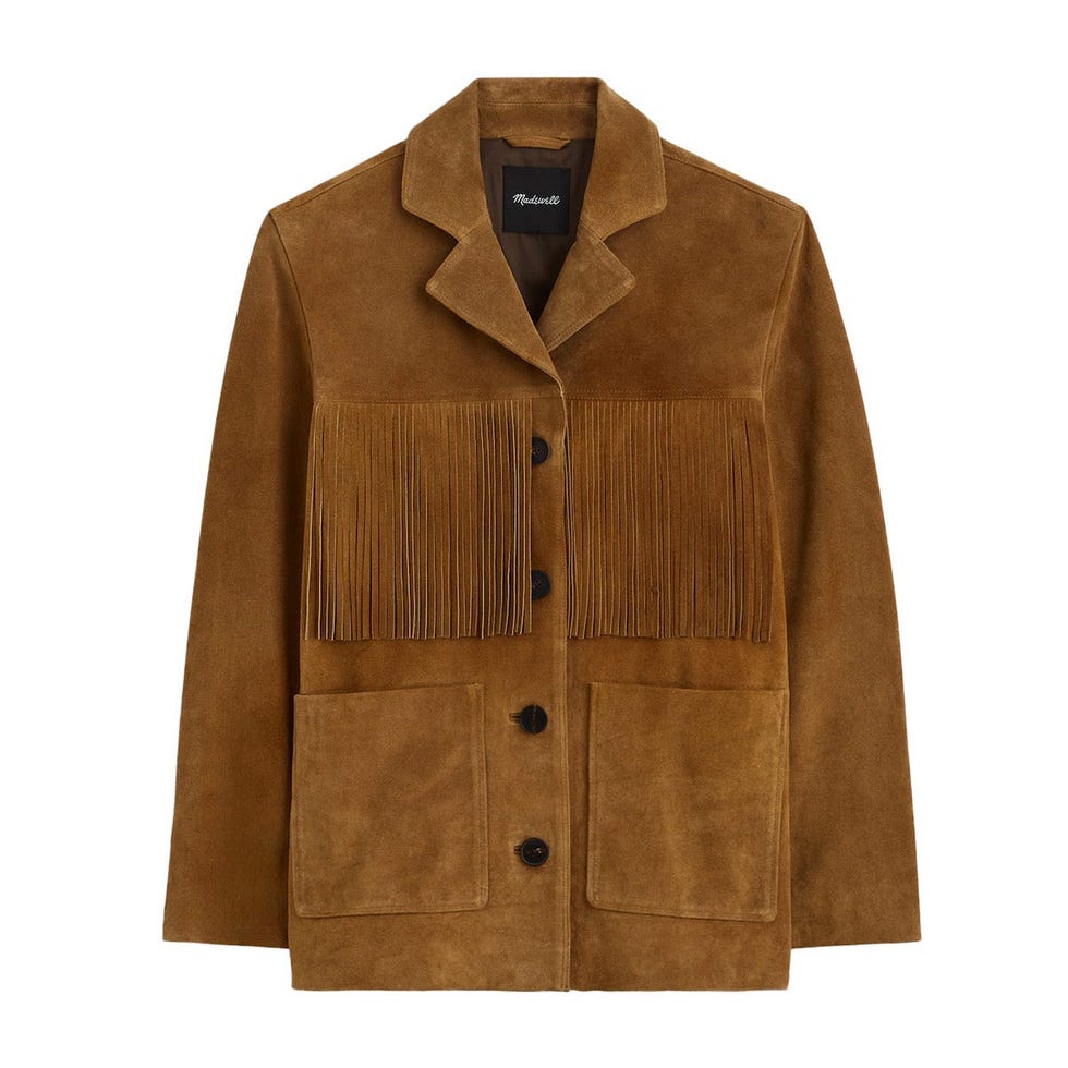 Veste-chemise à franges 