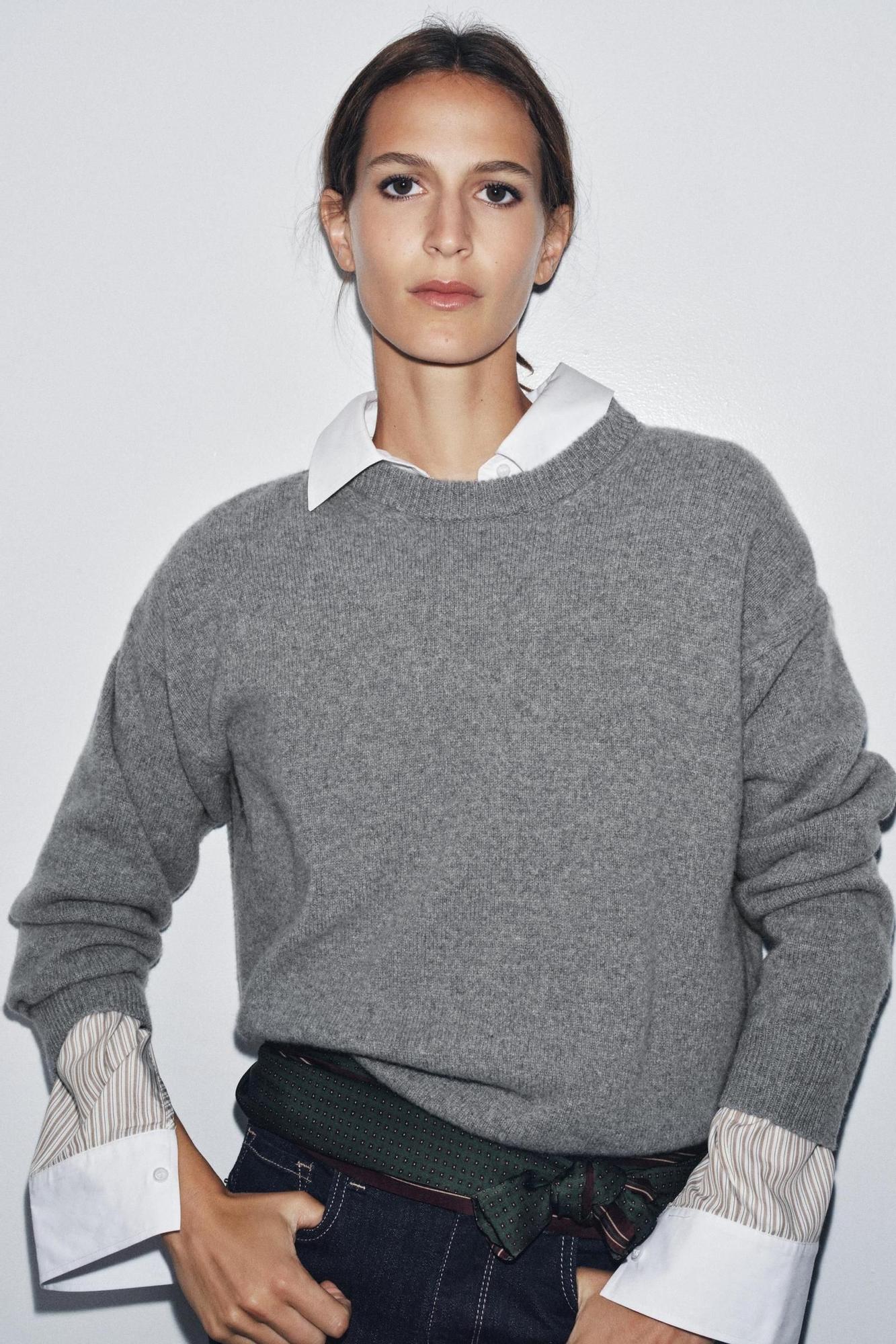 Pull en laine et cachemire