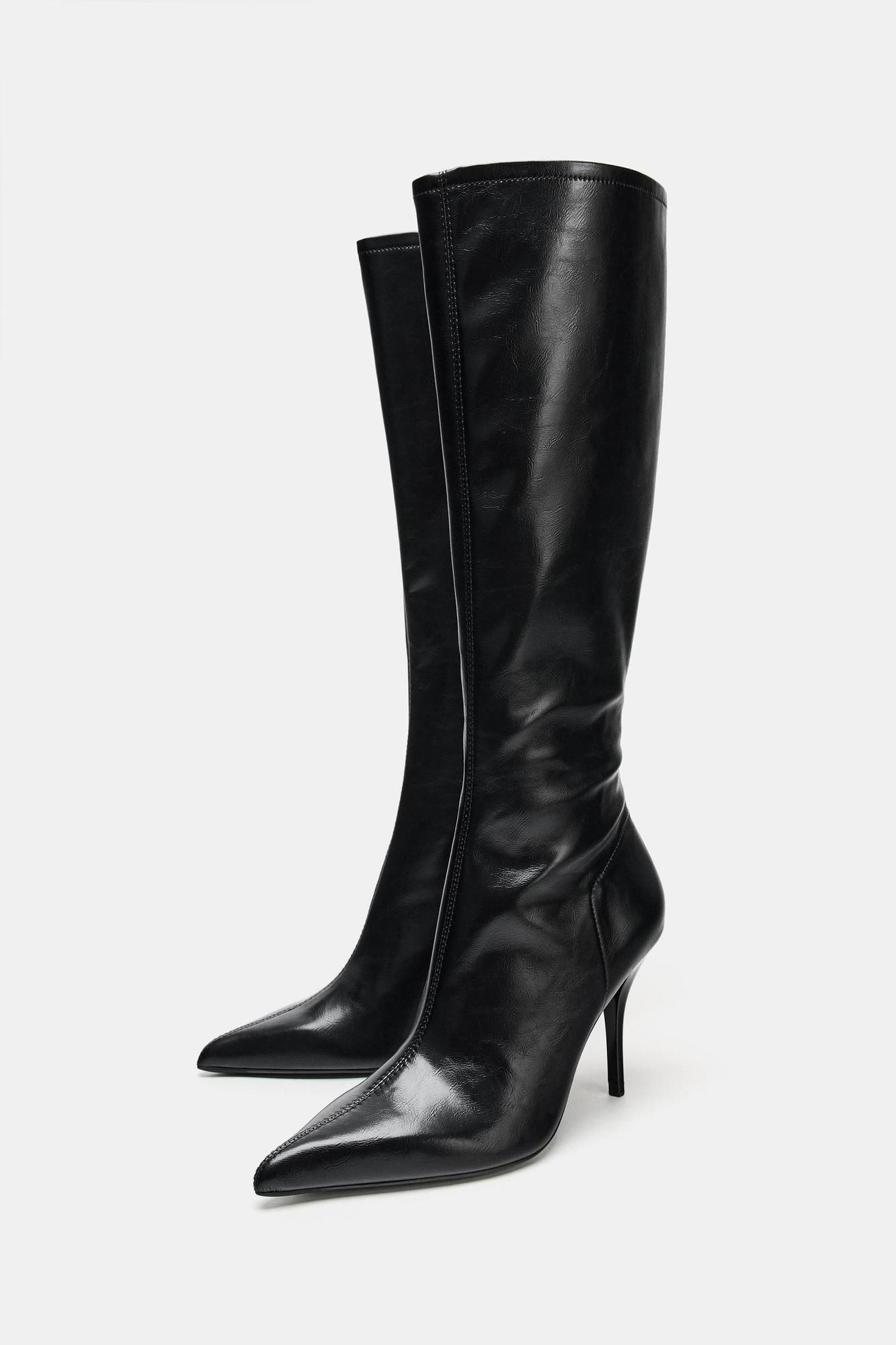 Bottes hautes noires