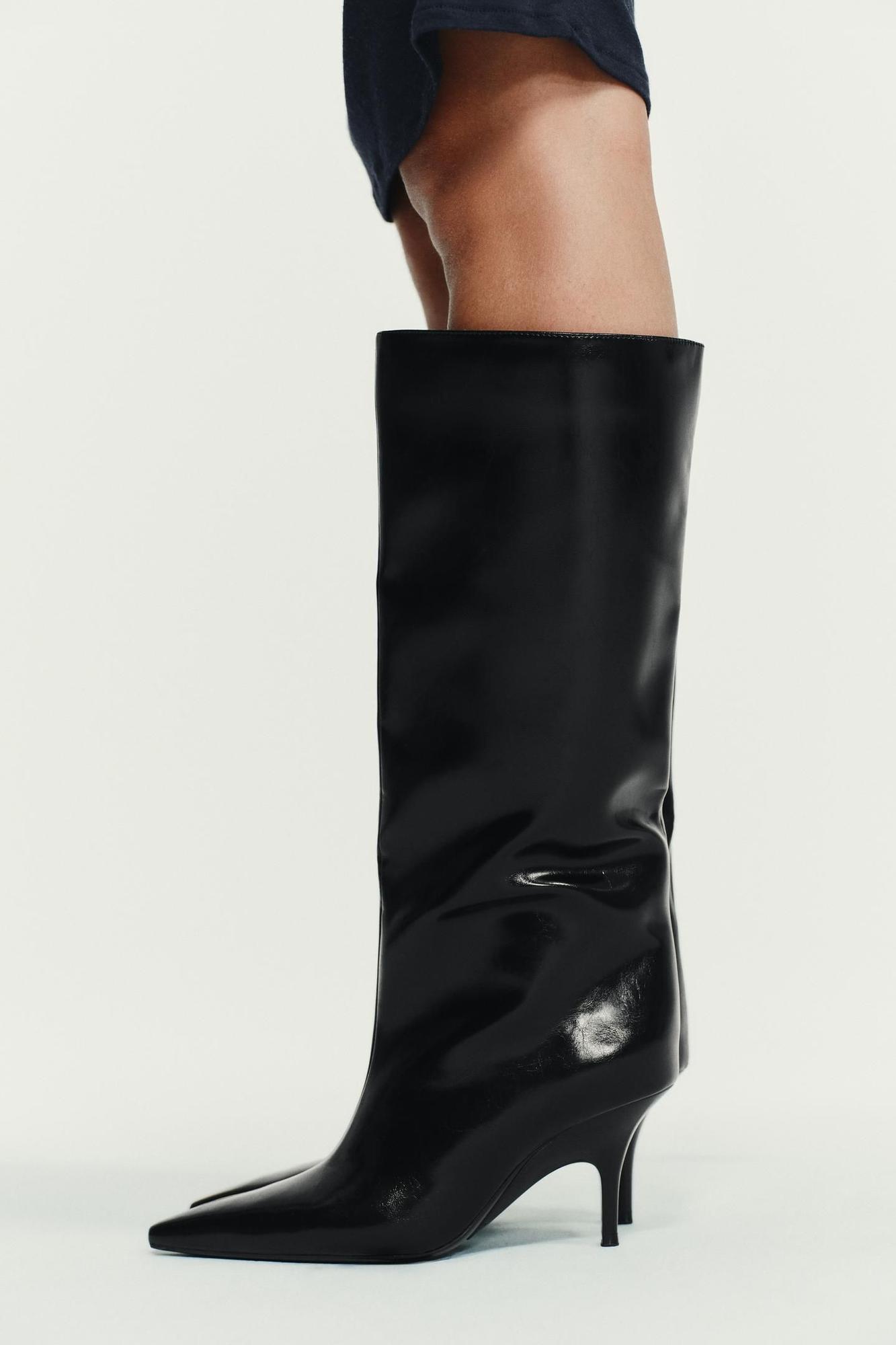 Bottes à talons chaton
