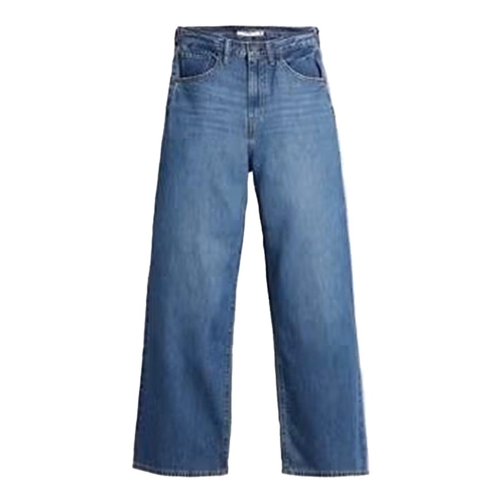 Jean ample cintré
