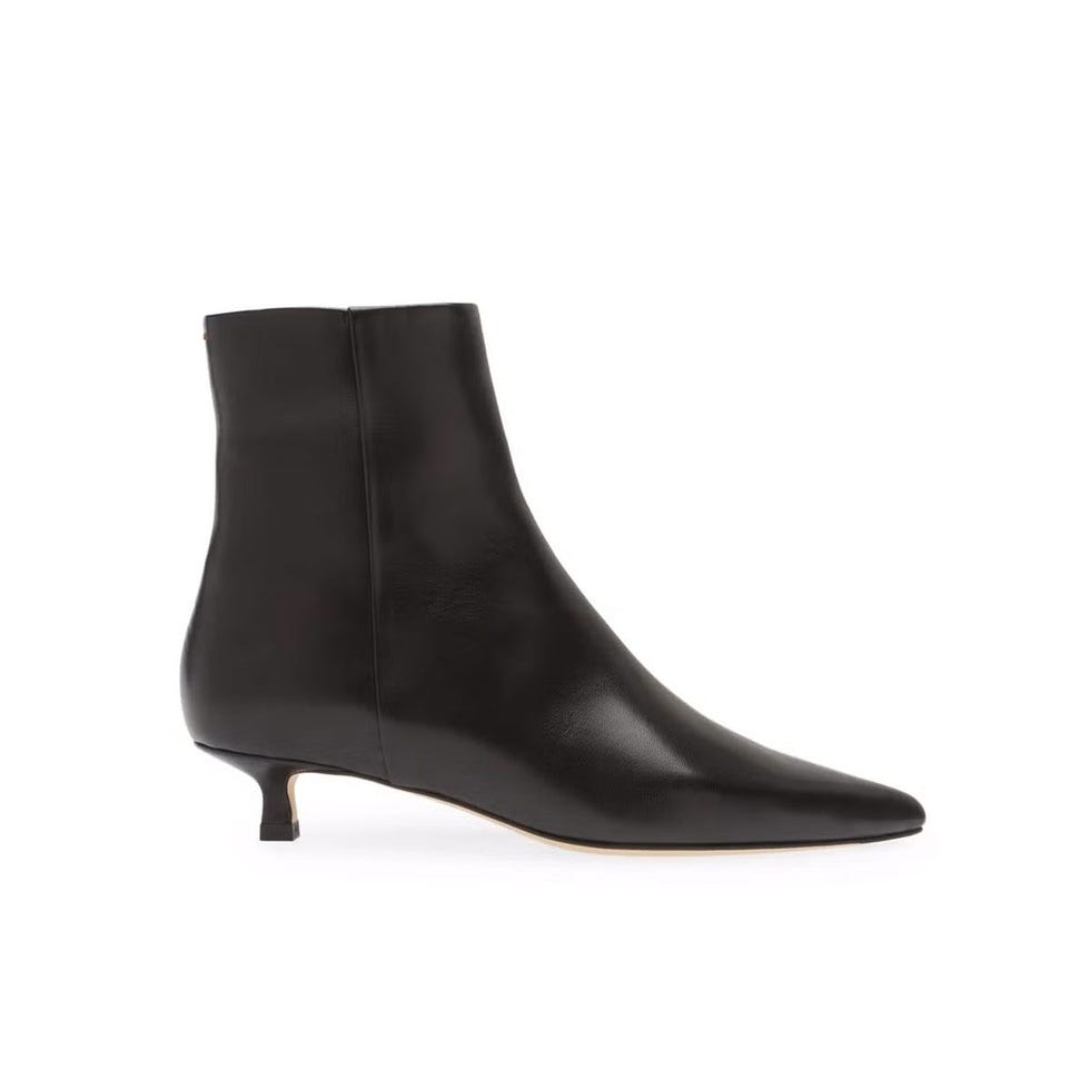 Bottes noires en cuir Sofie