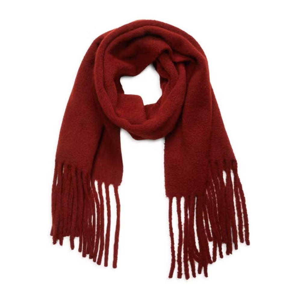 Écharpe Santo à grandes franges