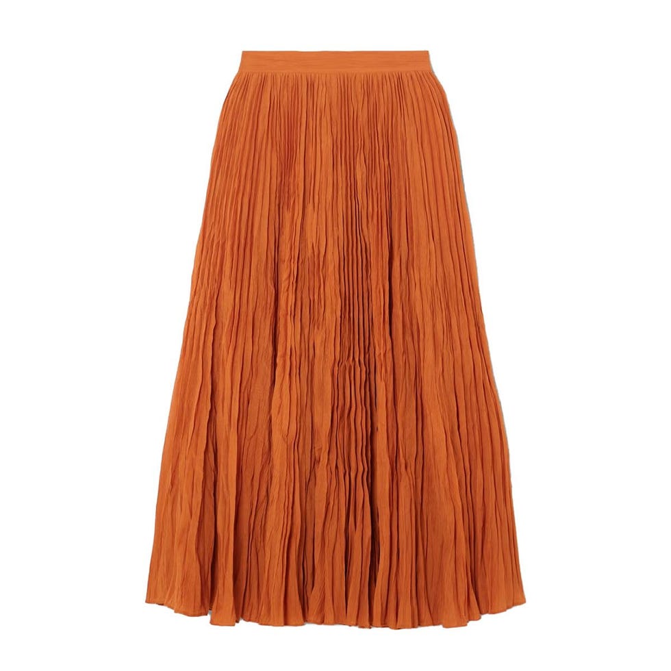 Jupe longue plissée