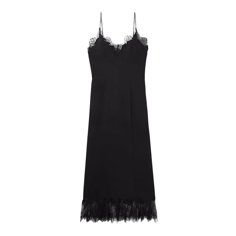 Robe Nadia bordée de dentelle Robe Nadia bordée de dentelle