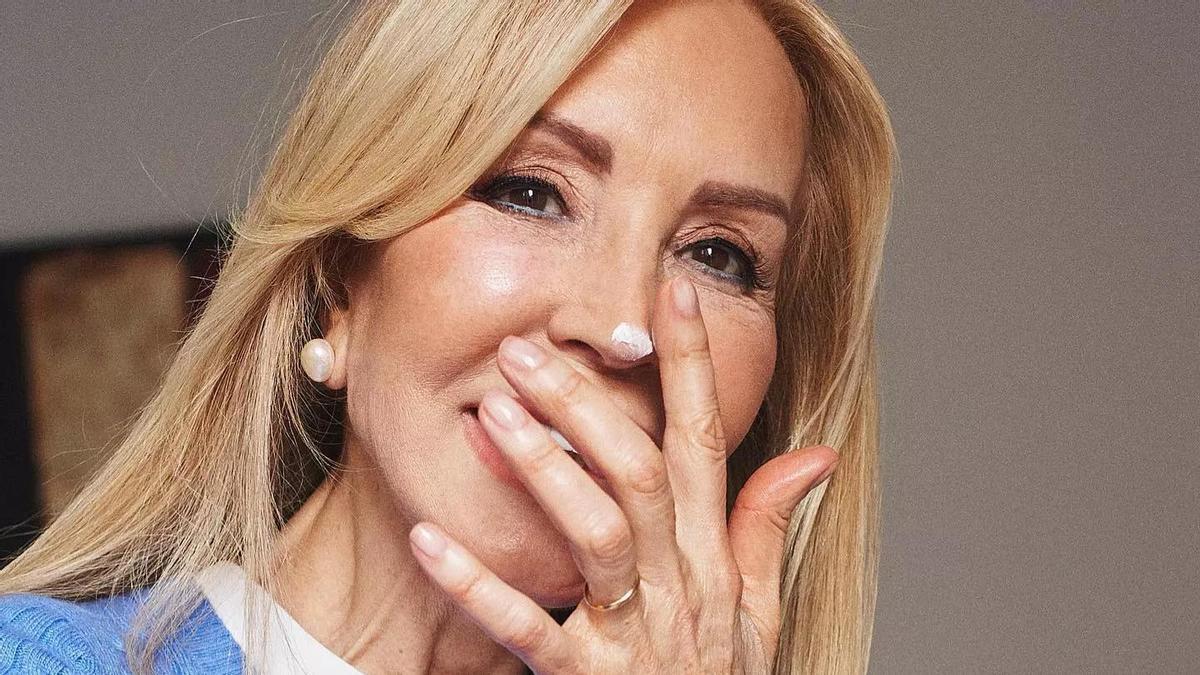 Carmen Lomana (76 años): "La crema Nivea del bote azul es genial para eliminar las arrugas de los labios"