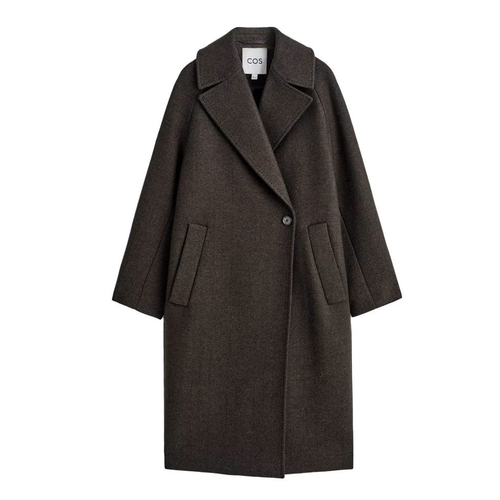 Manteau long en laine