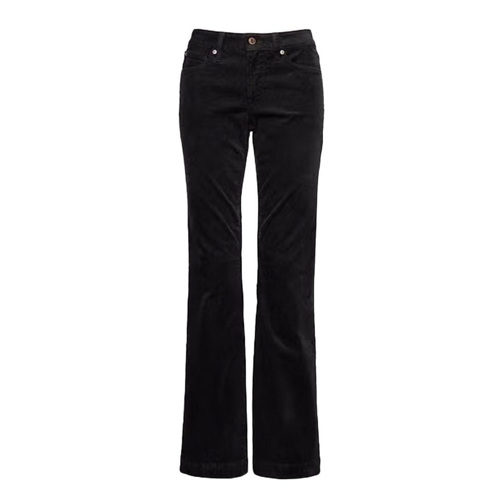 Pantalons longs et maigres en velours côtelé