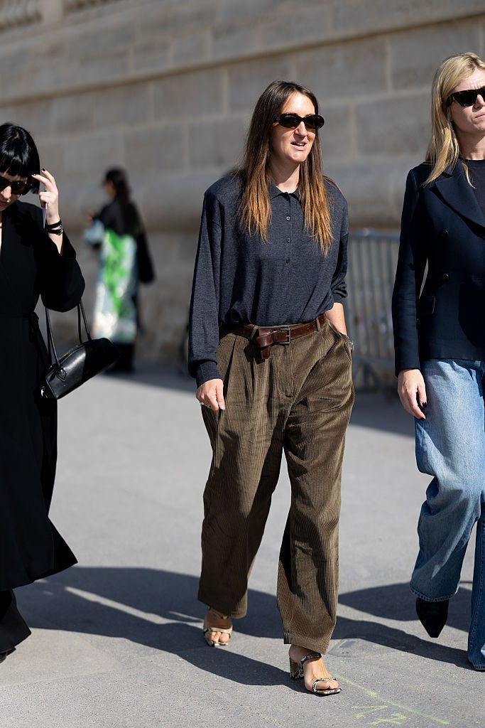 street style paris fashion week vêtements pour femmes printemps été 2026 troisième jour