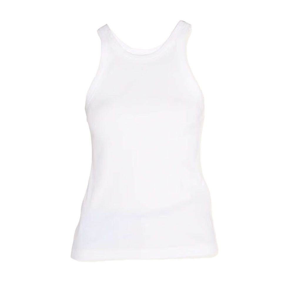 Débardeur côtelé incurvé Débardeur côtelé incurvé