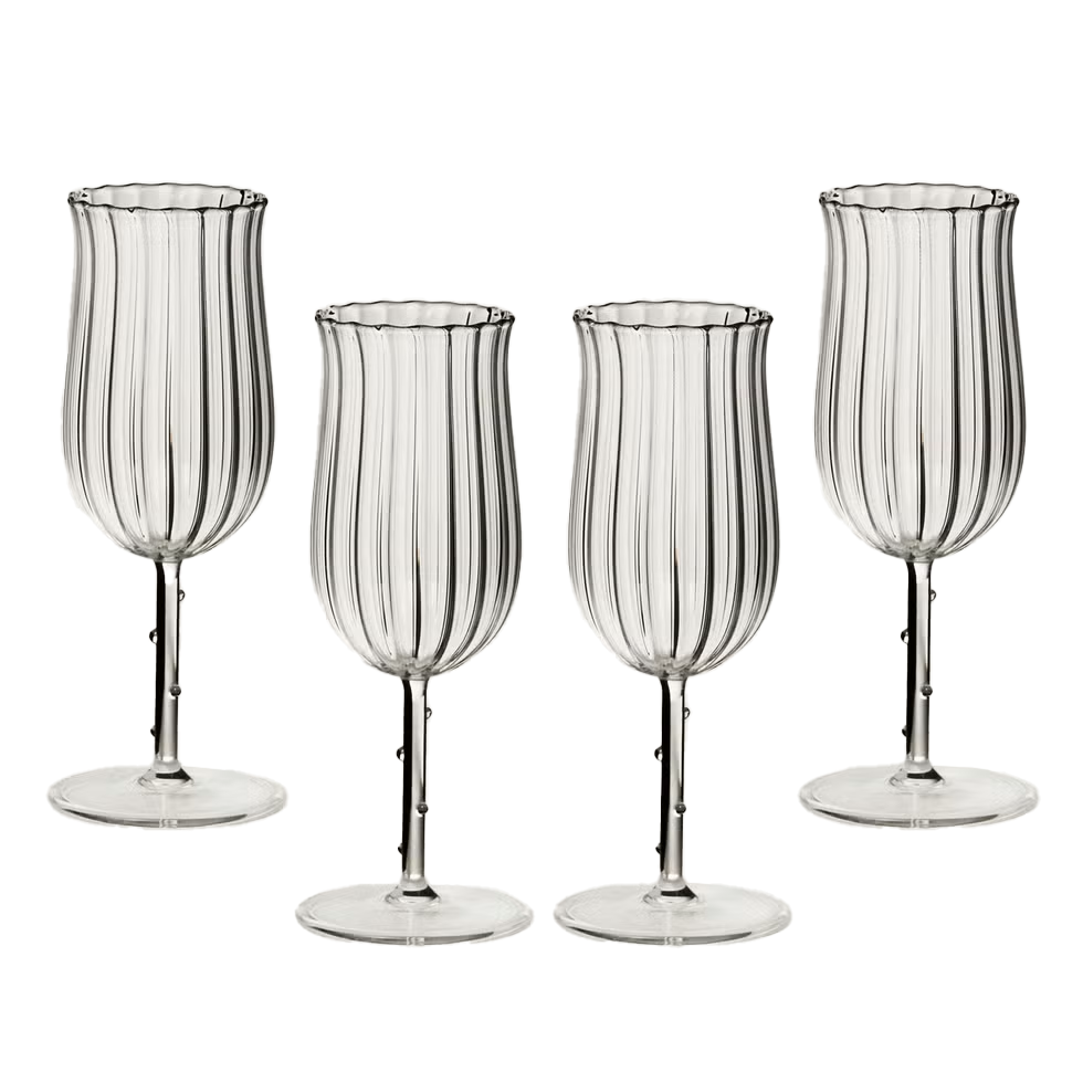 Verres à vin tulipe