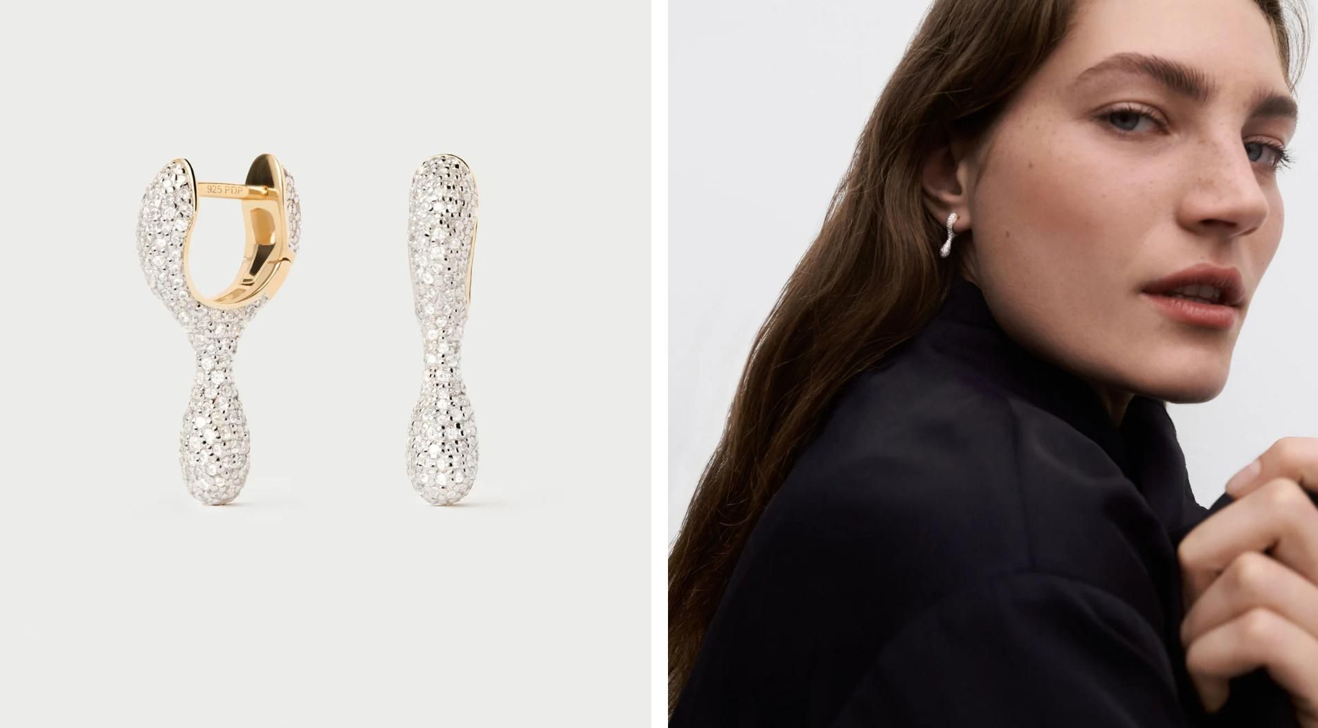 Boucles d'oreilles créoles bijoux originales