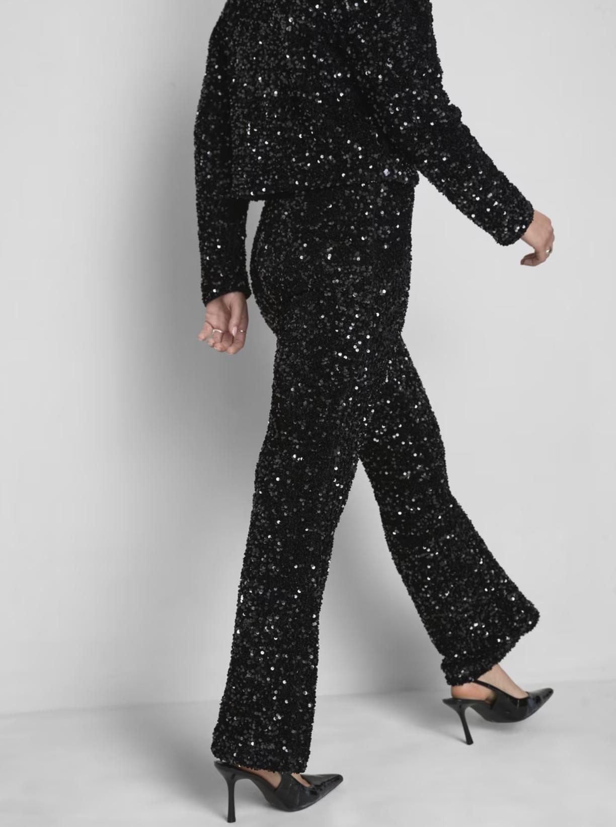 Ensemble de paillettes noires