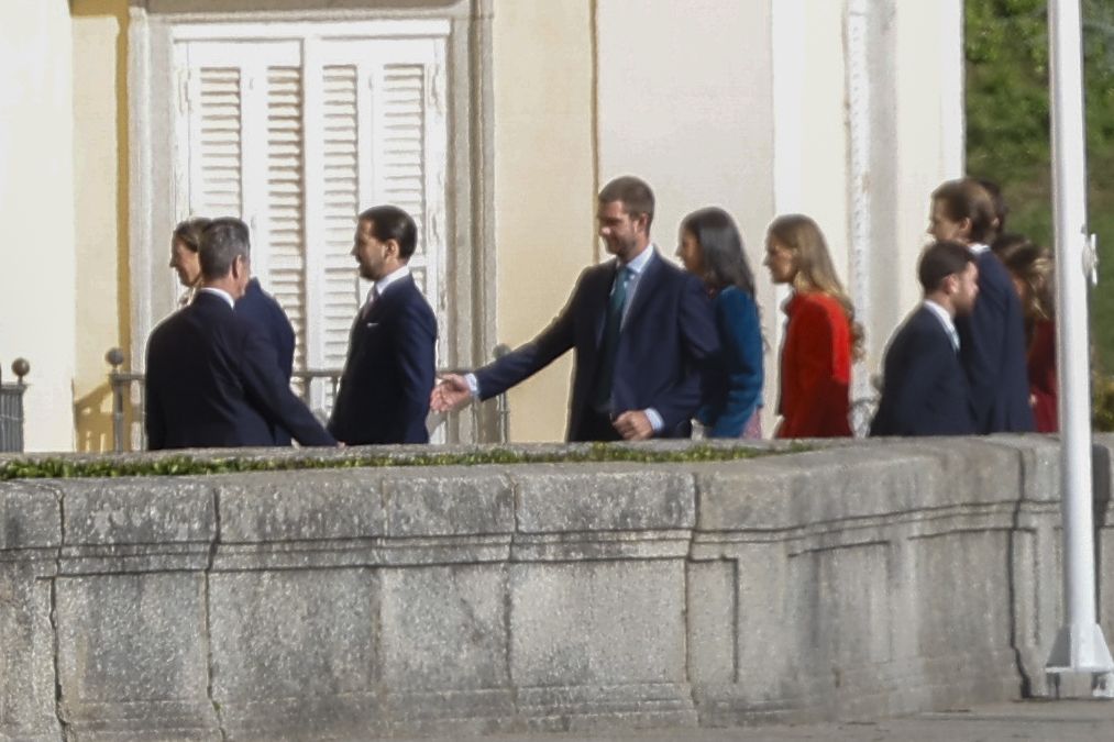 Irène Urdangarin en rouge