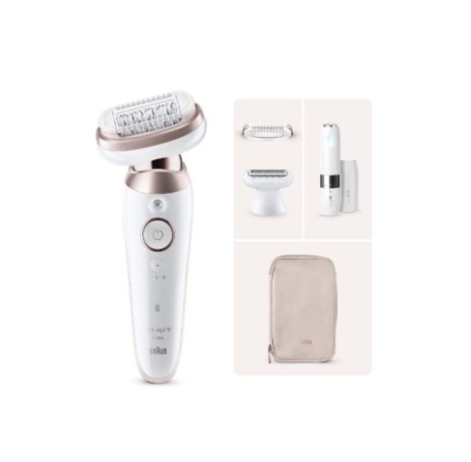 Pack Silk-épil 9 Flex + Épilateur visage