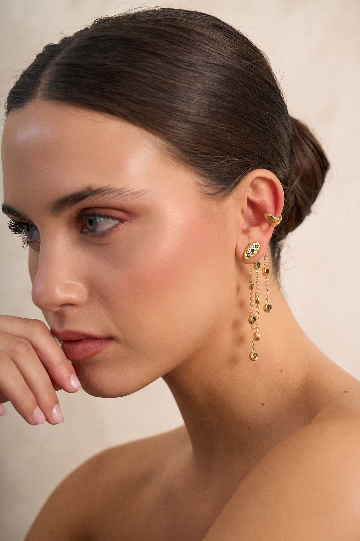 Deux premières boucles d'oreilles