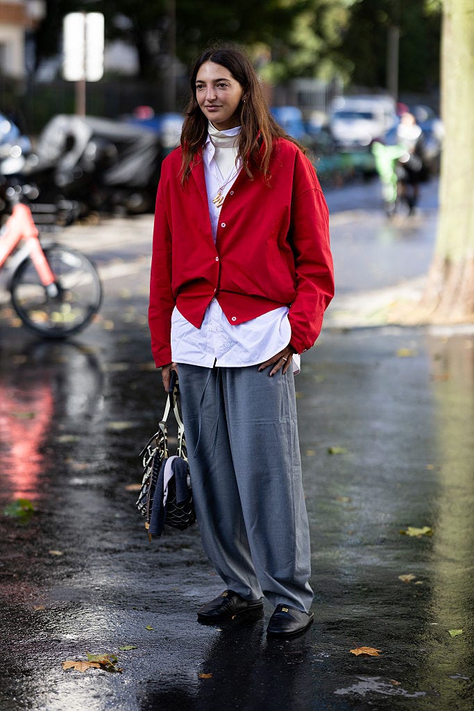 street style paris fashion week vêtements pour femmes printemps été 2026 sixième jour