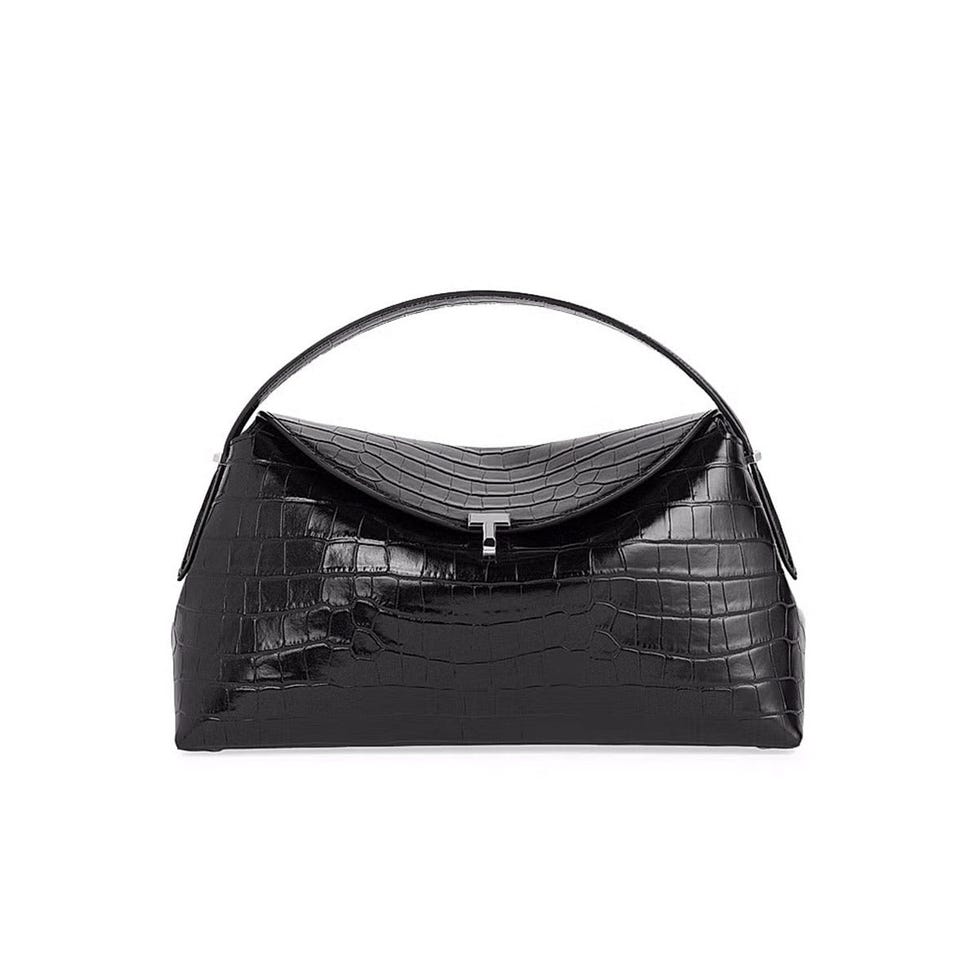 Sac T-Lock embossé crocodile 
