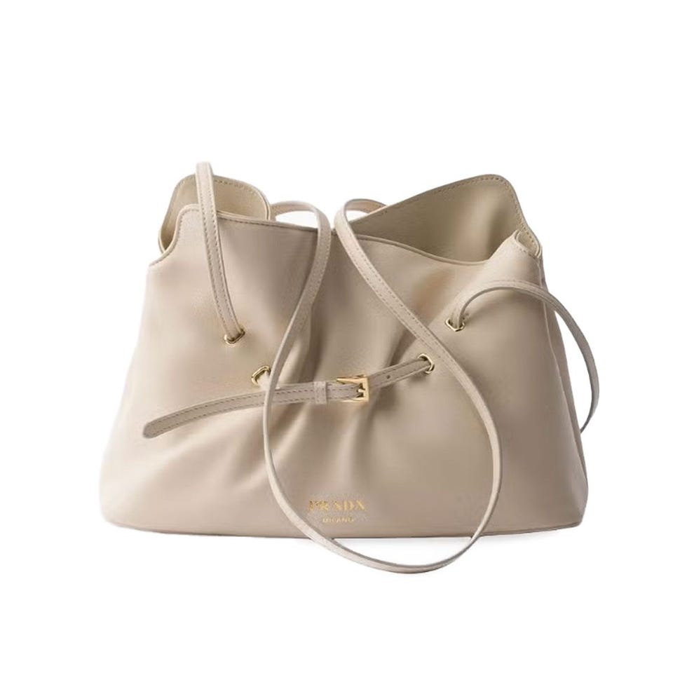 Petit sac porté épaule en cuir nappa Dada