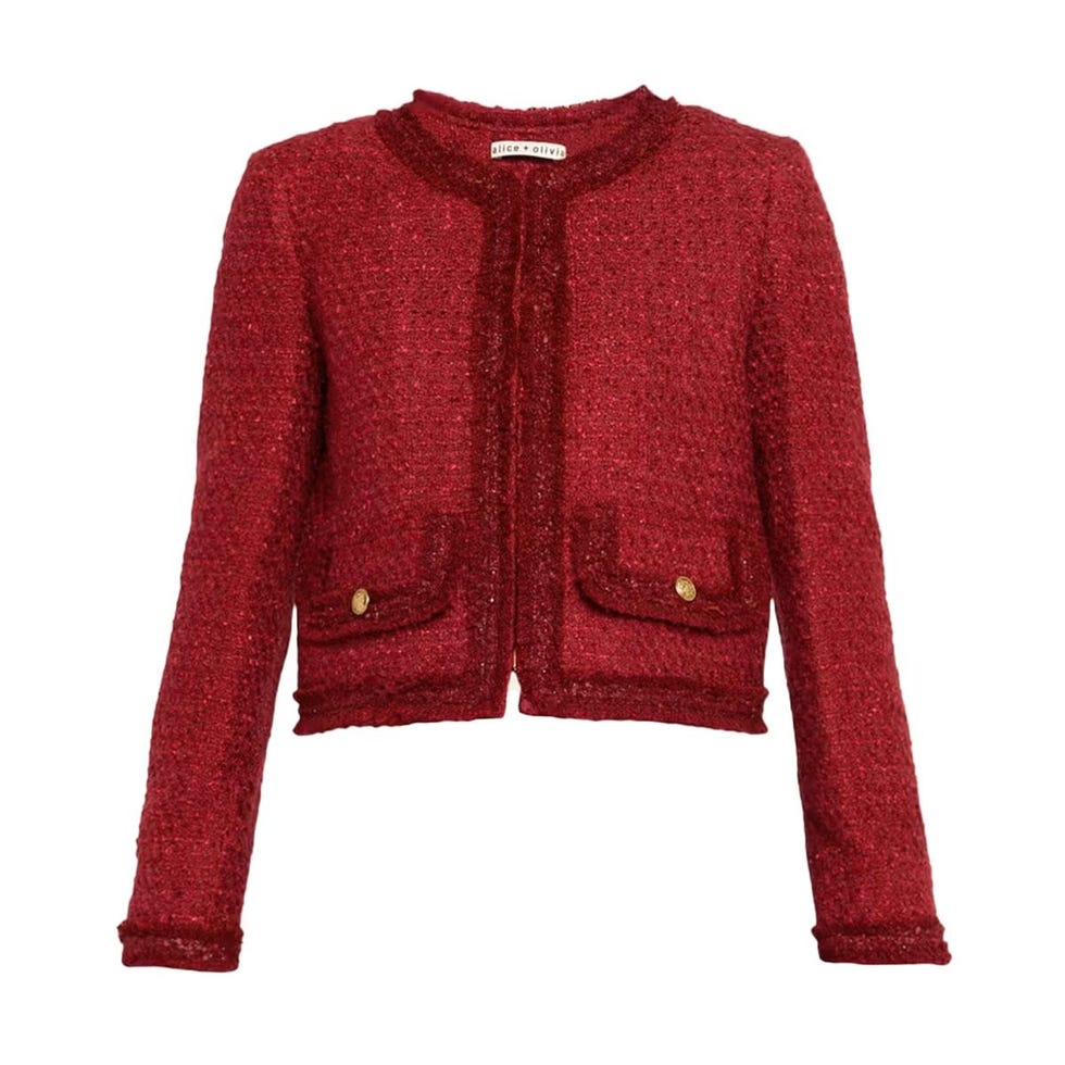 Veste courte en tweed Landon
