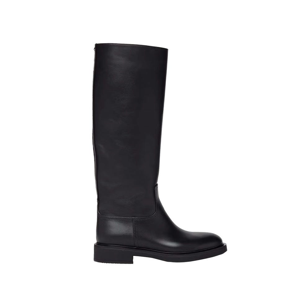 Bottes d'équitation hautes en cuir