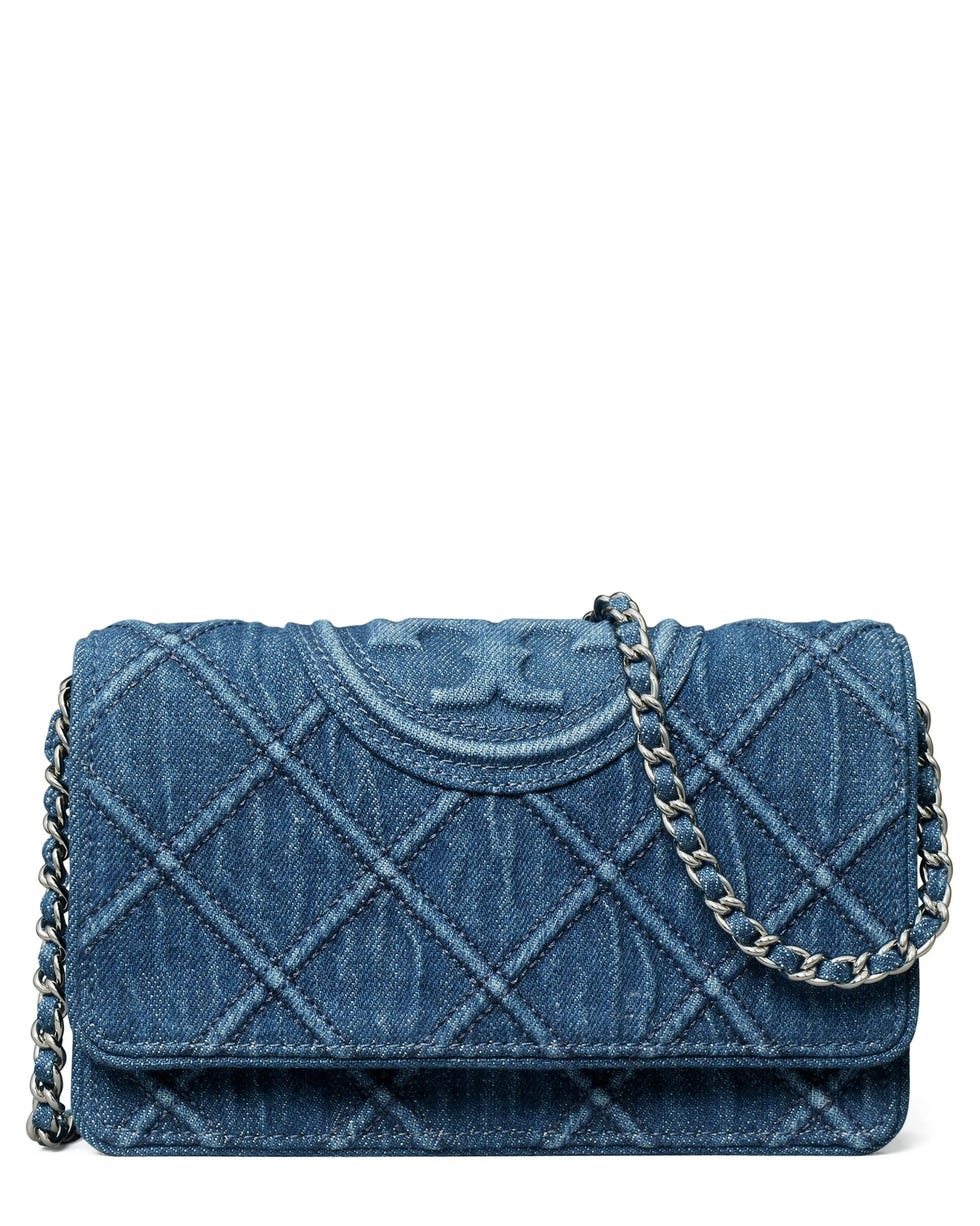 Sac à bandoulière en jean Fleming