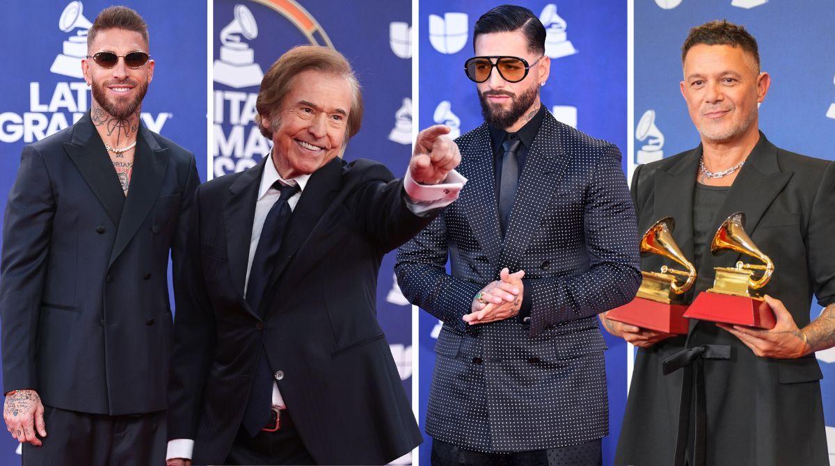 La alfombra roja masculina de los Latin Grammy 2025