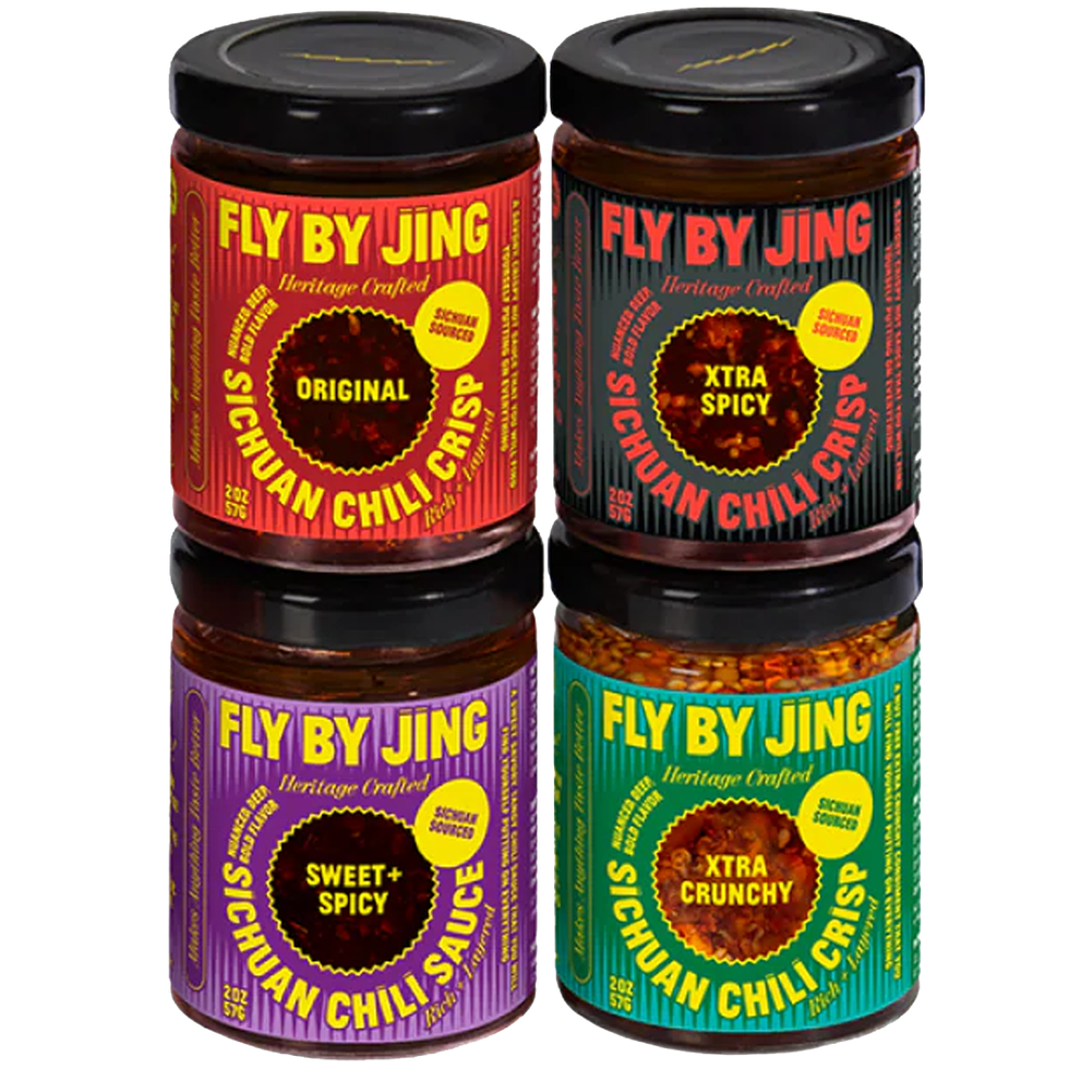 Ensemble de sauces chili