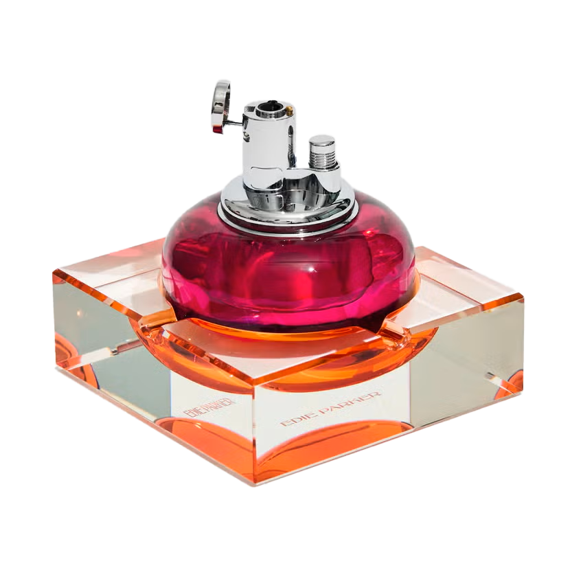 Briquet de table en verre
