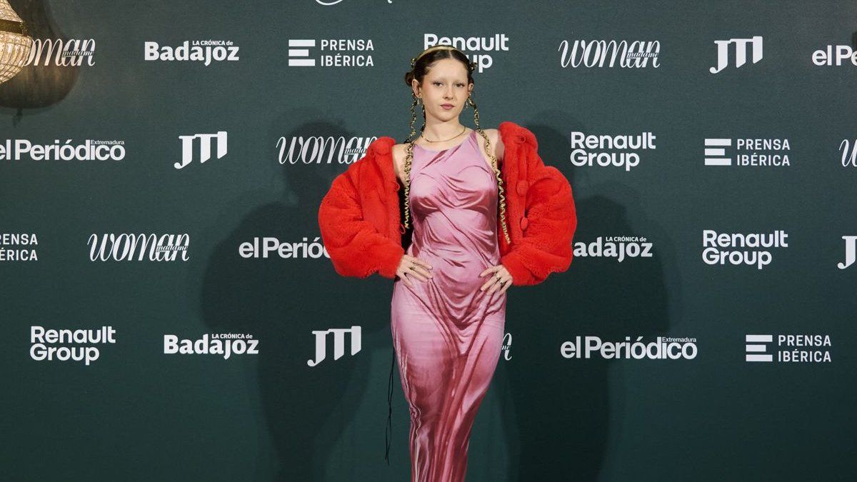 Magdalenita en los Premios Woman Extremadura
