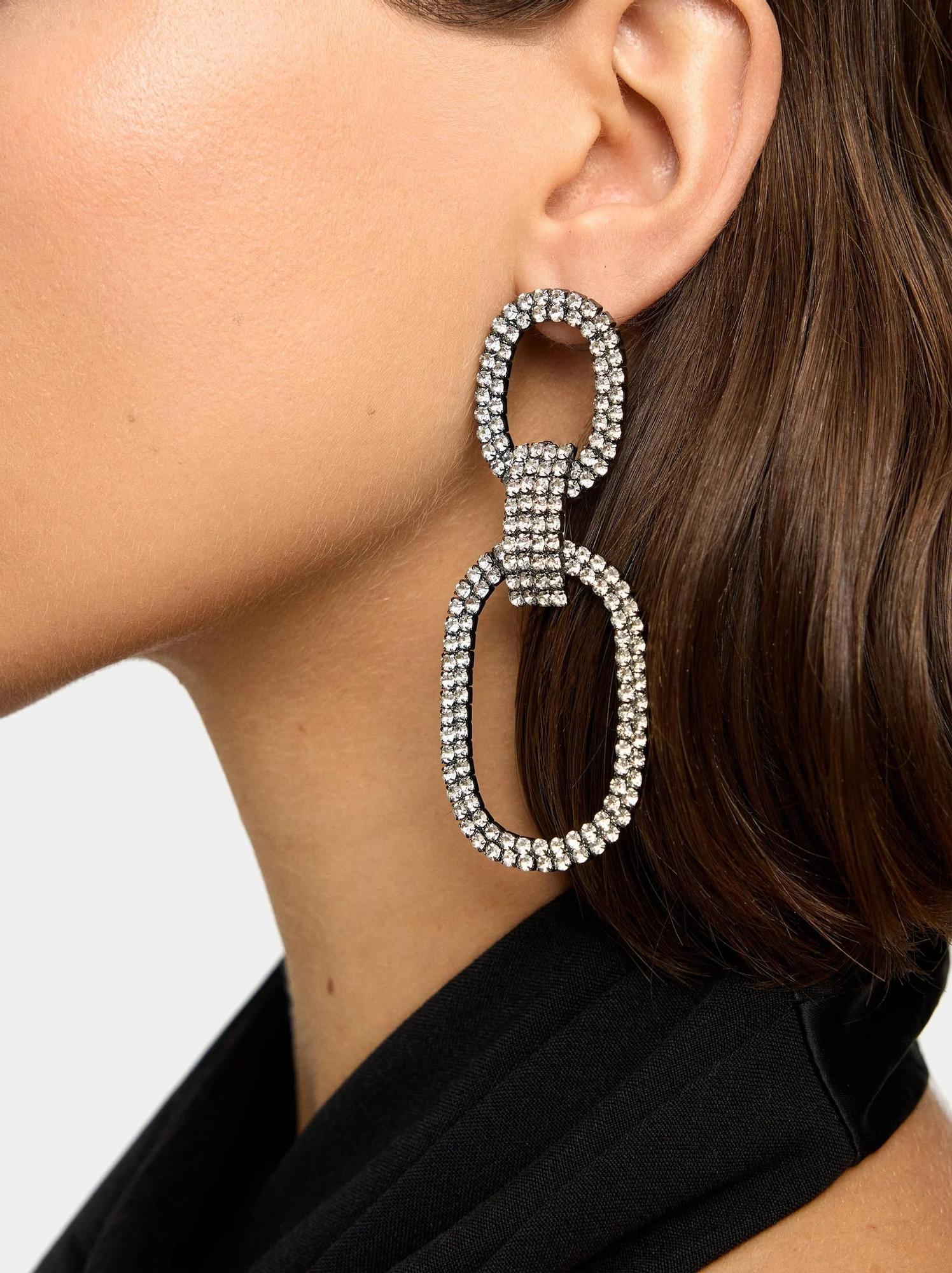 Boucles d'oreilles maxi maillons
