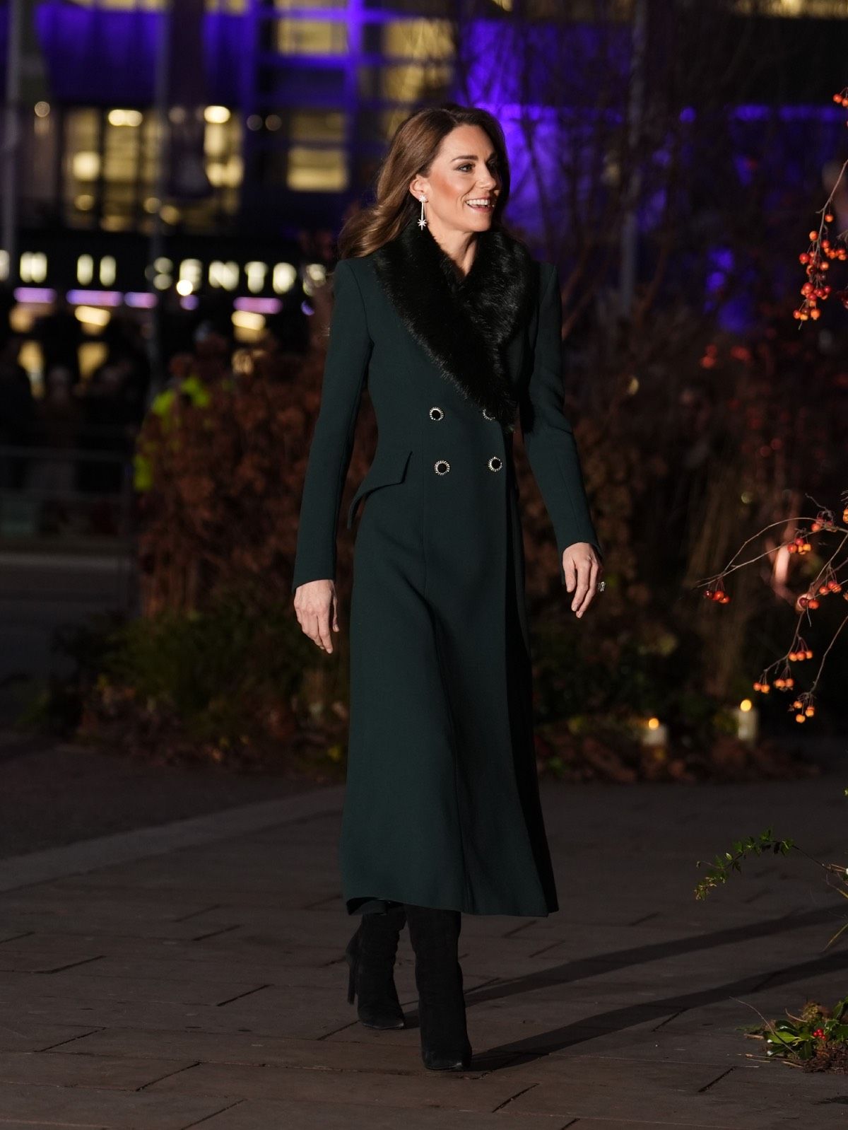 Le look de Kate Middleton pour le traditionnel concert de chants de Noël