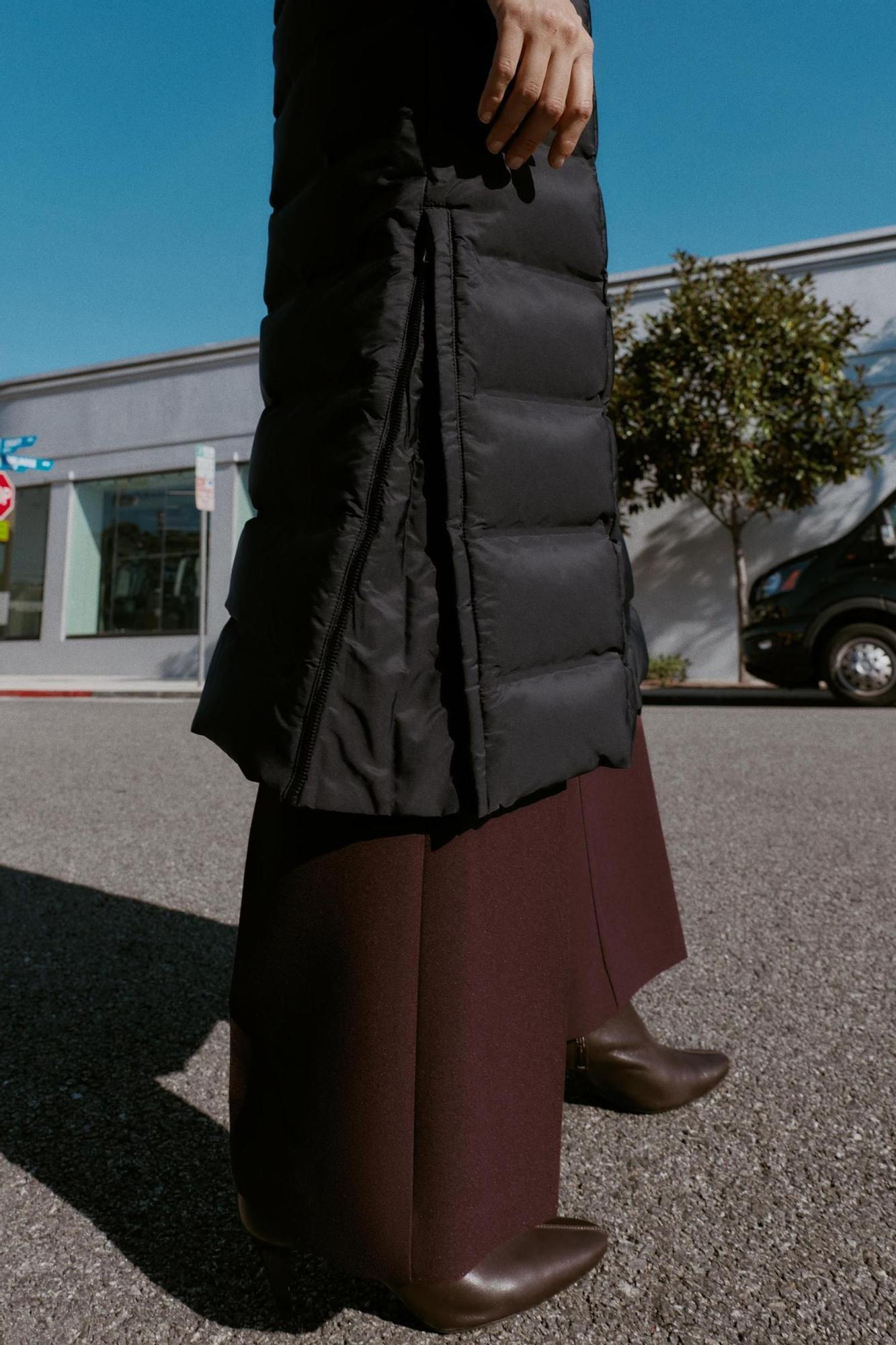 Doudoune matelassée noire