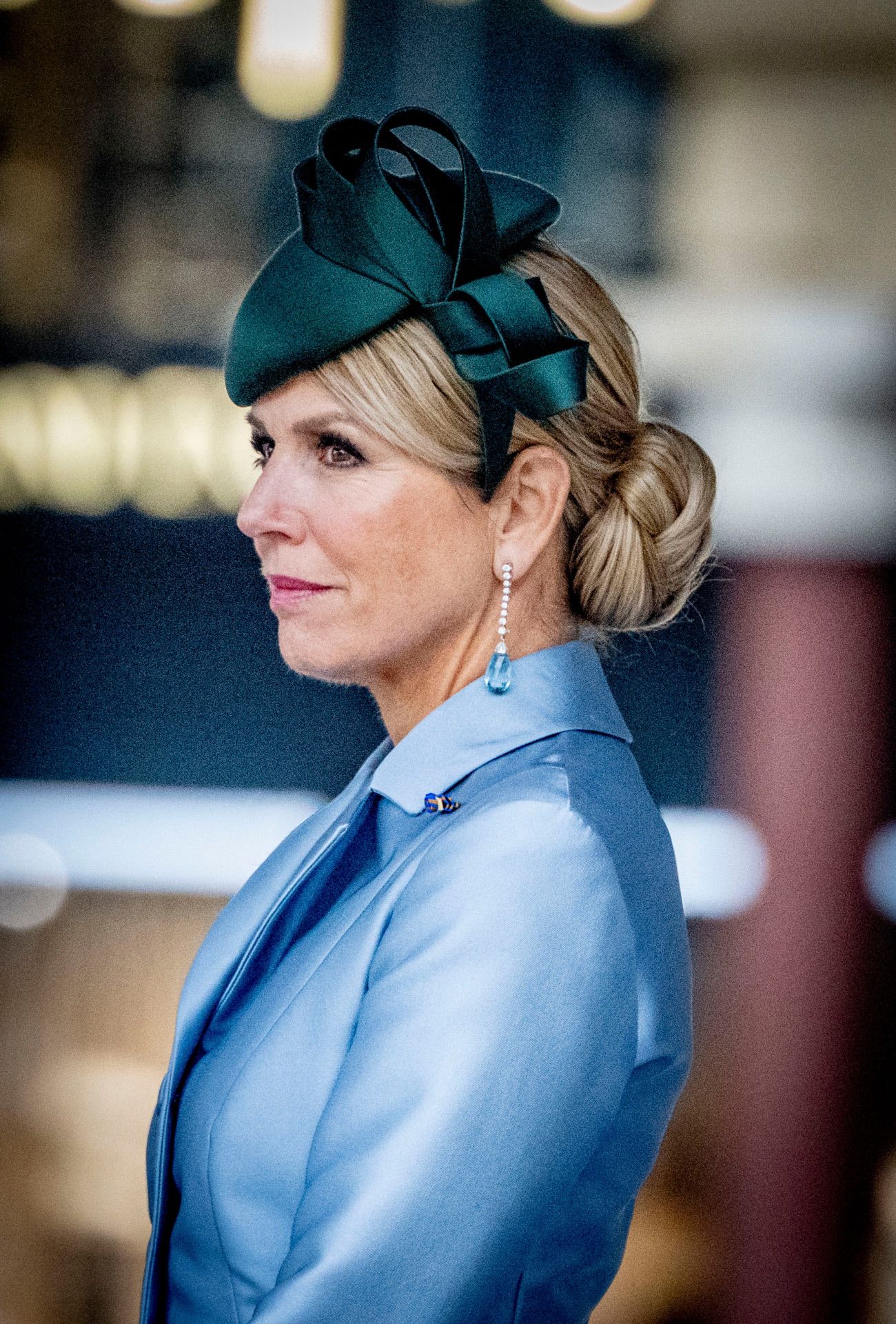 Le regard de Máxima de Holland, en détail.