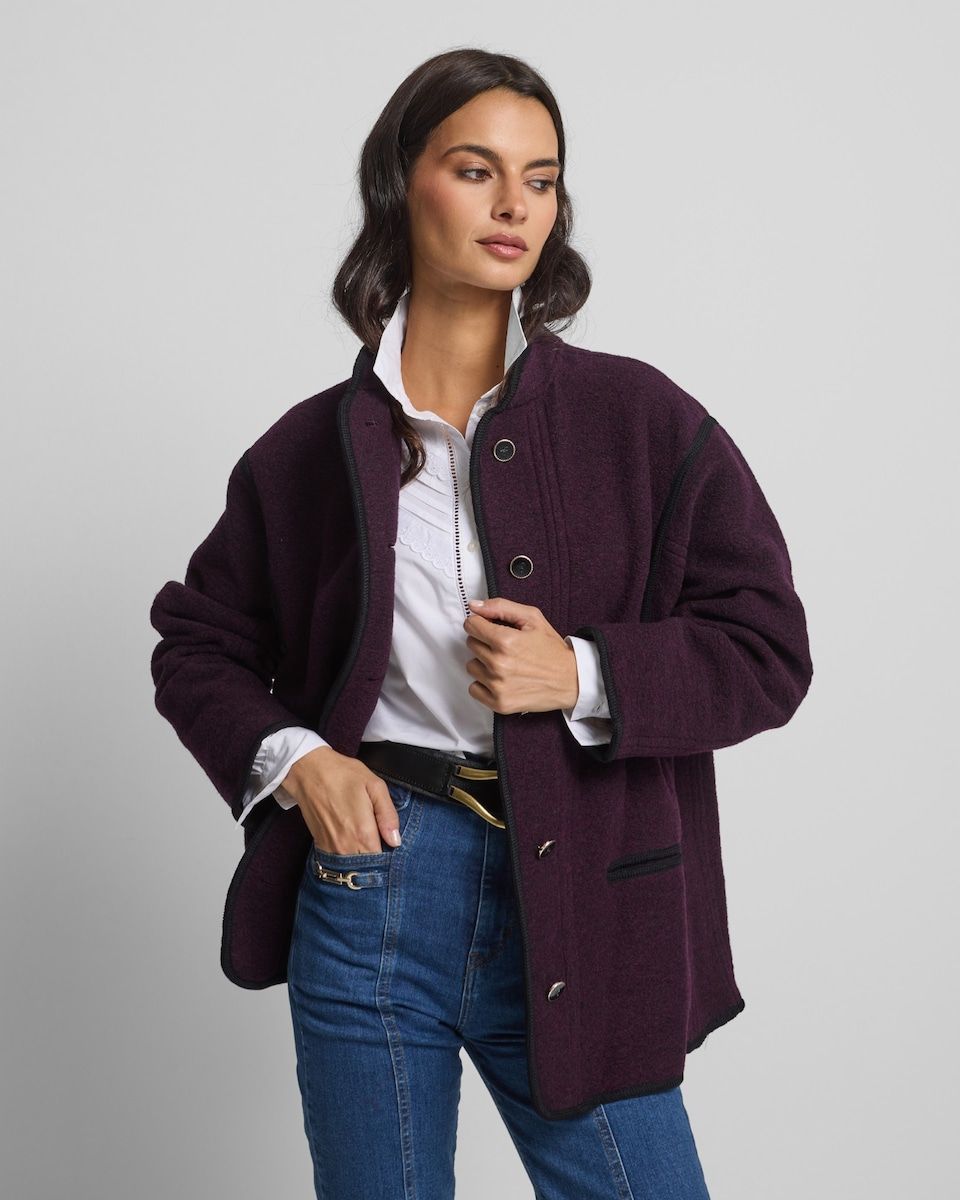 Veste autrichienne violette