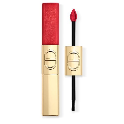 Rouge Dior Sequin Liquid Duo en teinte 999 Spectaculaire