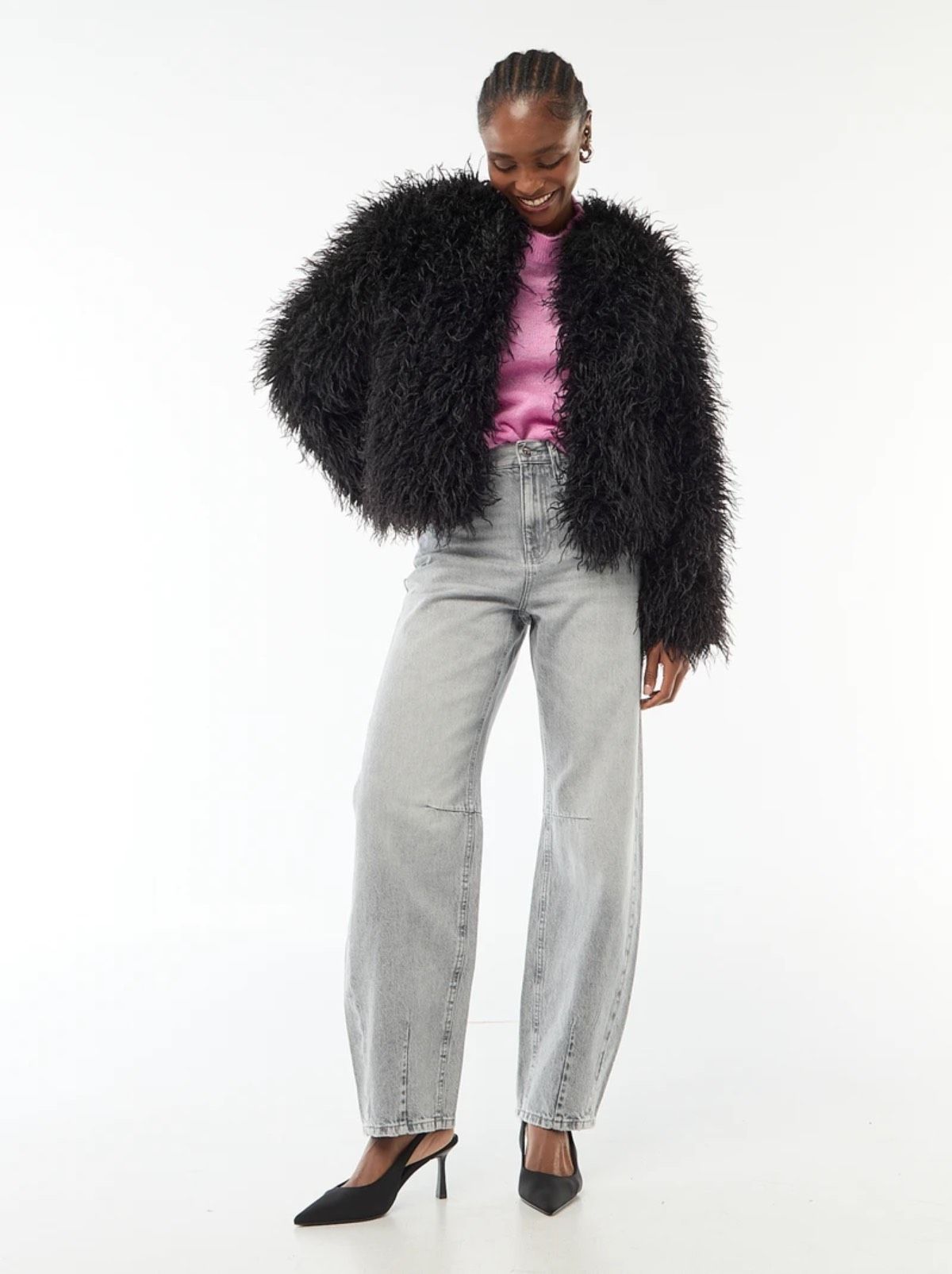 Le manteau de fourrure de Kiabi