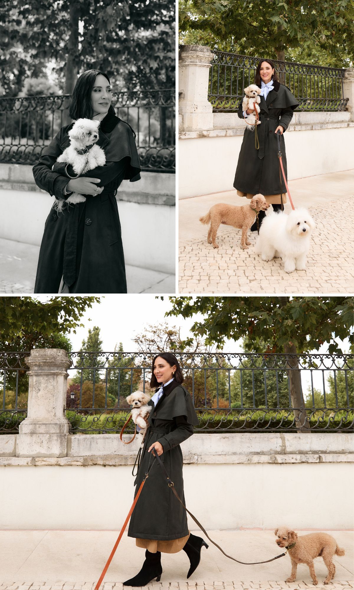 Manteau et vêtements de la collection Salesas de Tamara Falcó