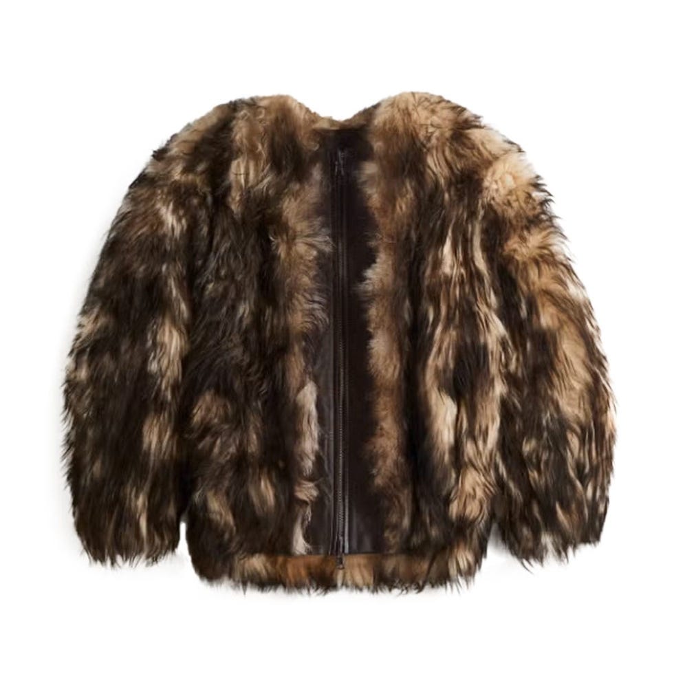 Veste réversible en peau lainée Veste réversible en peau lainée