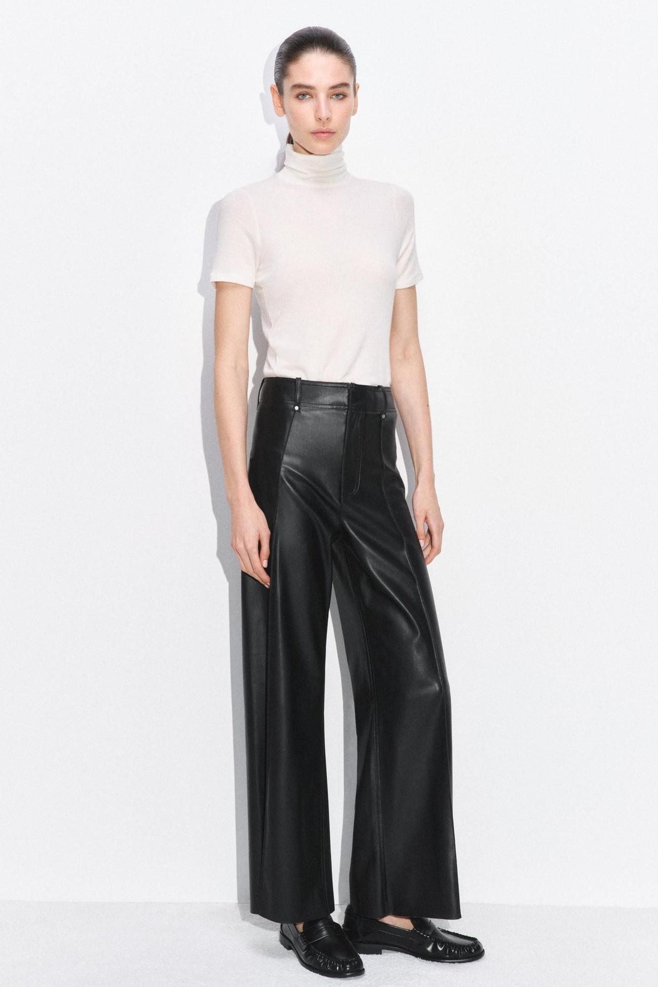 Pantalon en cuir