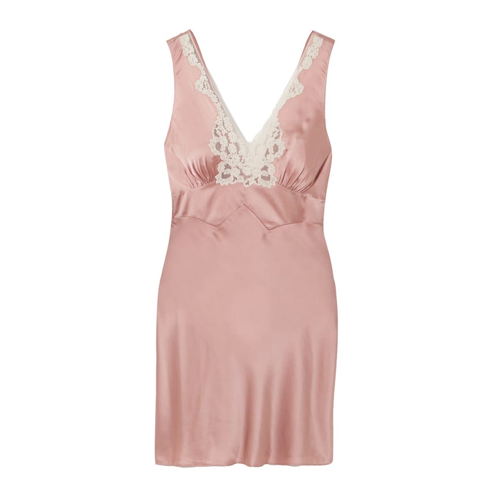 Robe en satin de soie