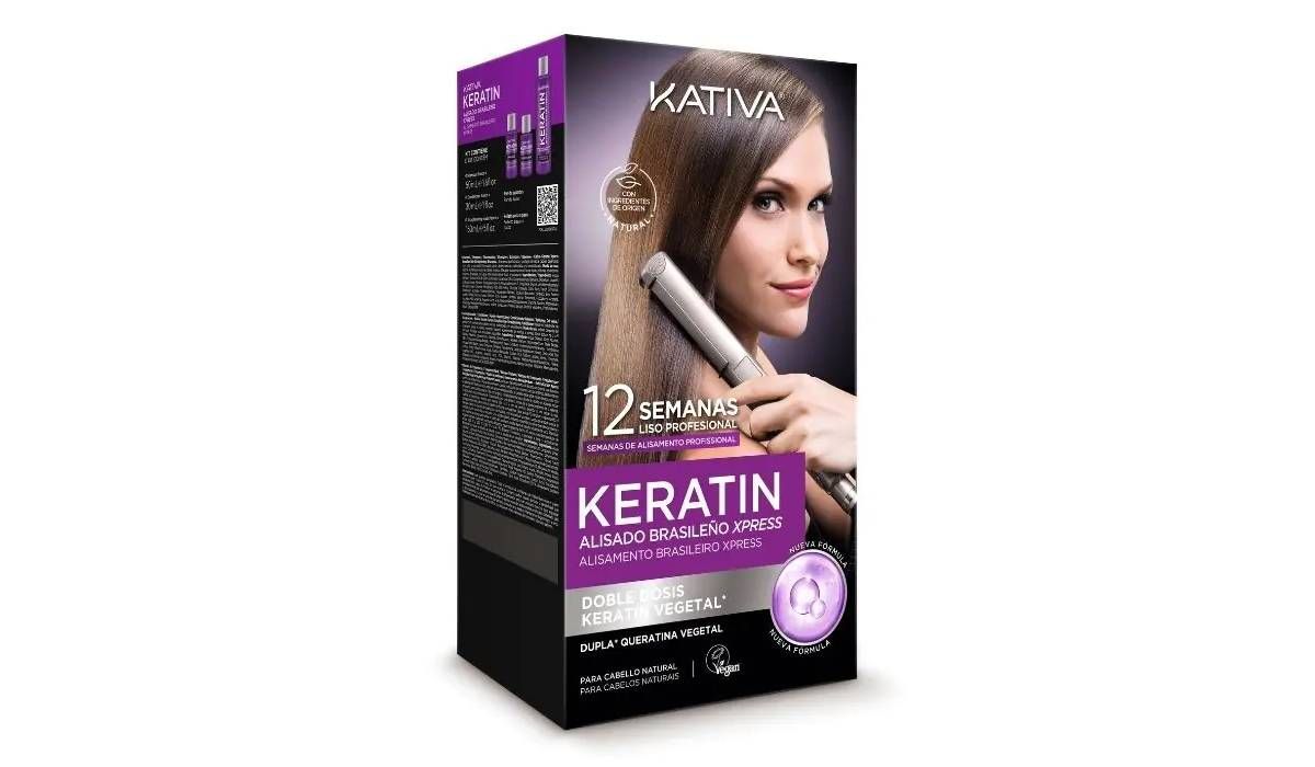 Kit de lissage brésilien à domicile, de Kativa