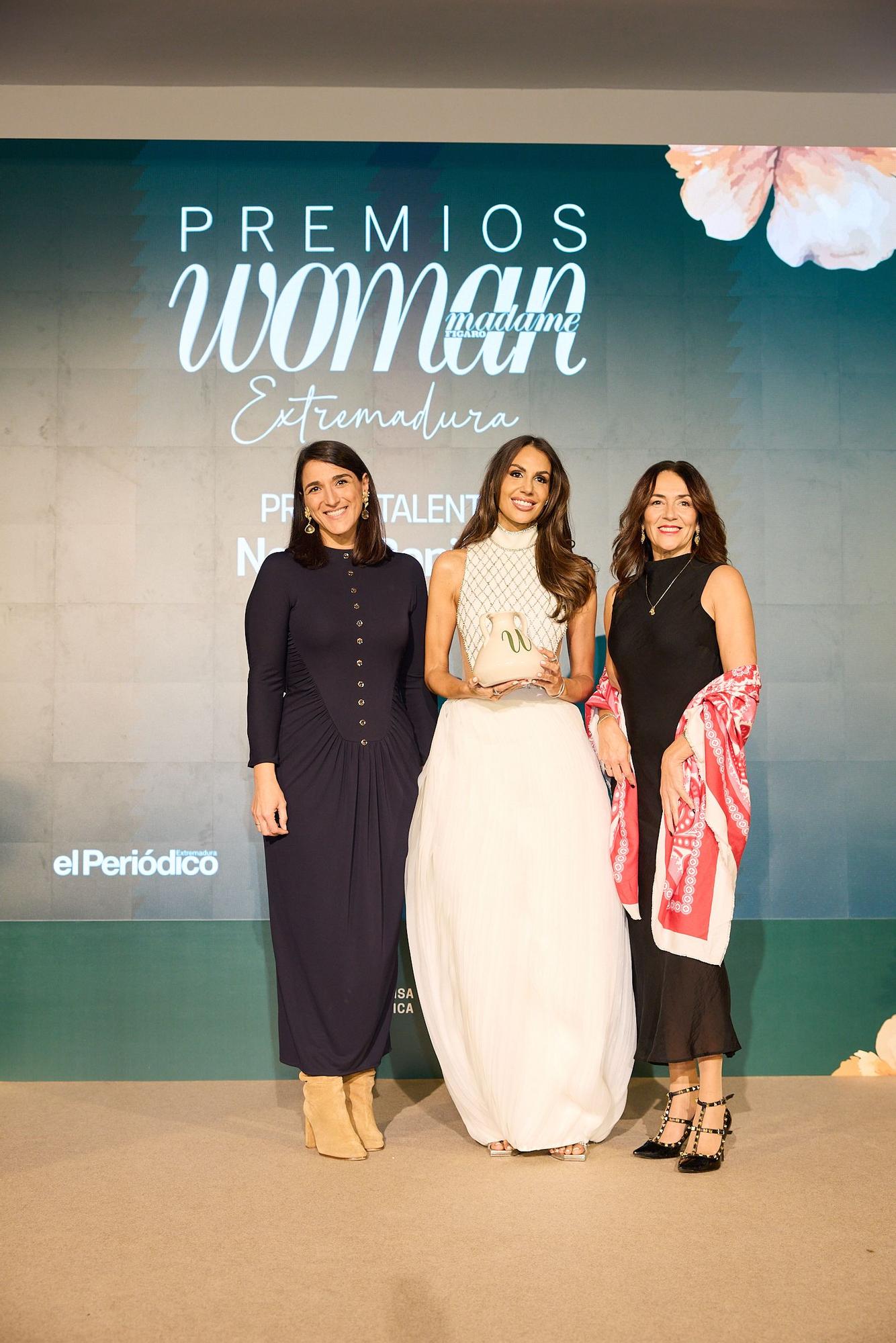 Noelia Bonilla reçoit le Woman Extremadura Talent Award