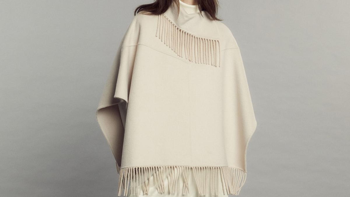 Capa lana blanca