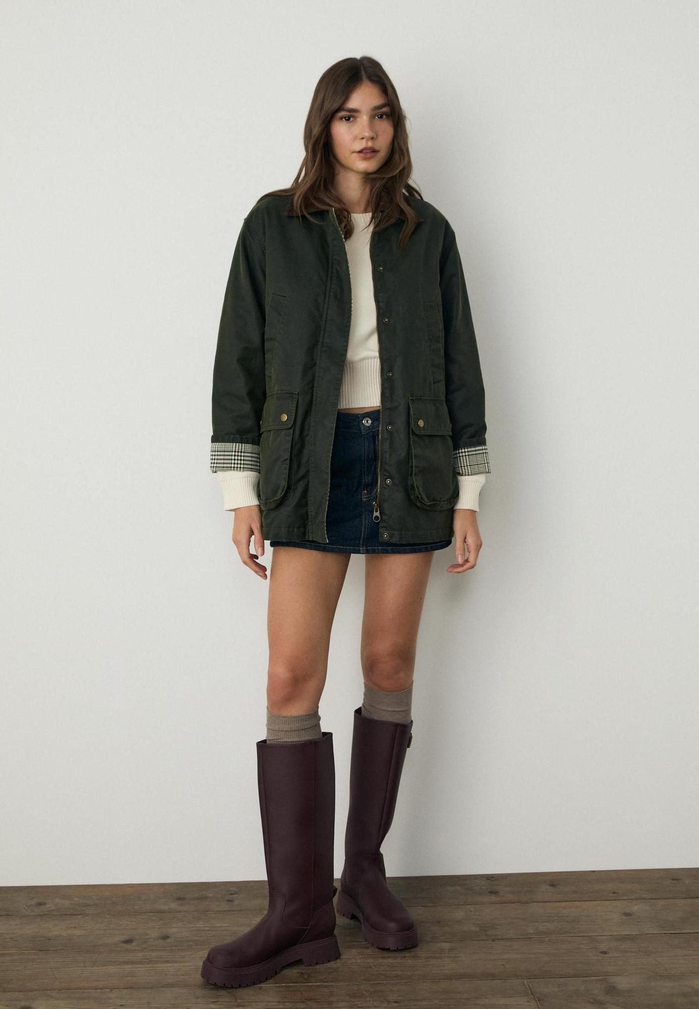 Veste style Barbour