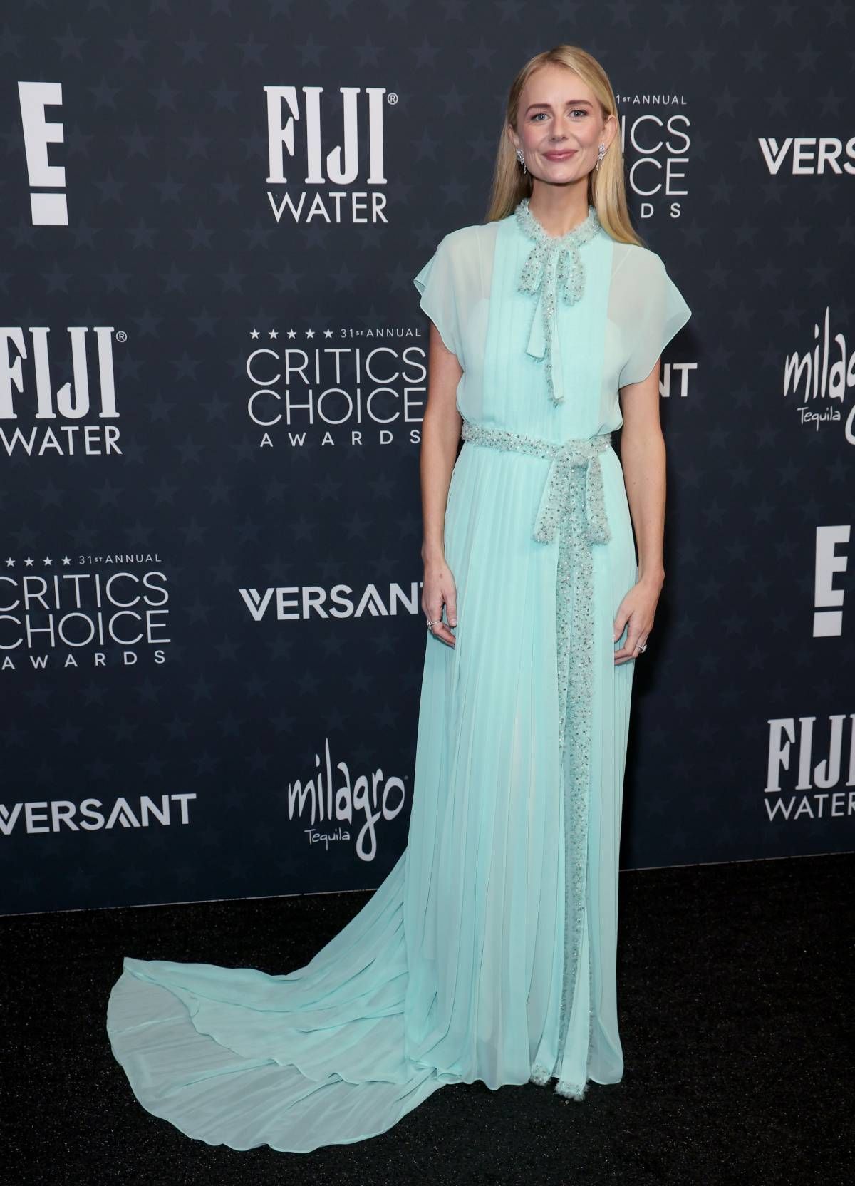 Justine Lupe aux Critics Choice Awards 2026